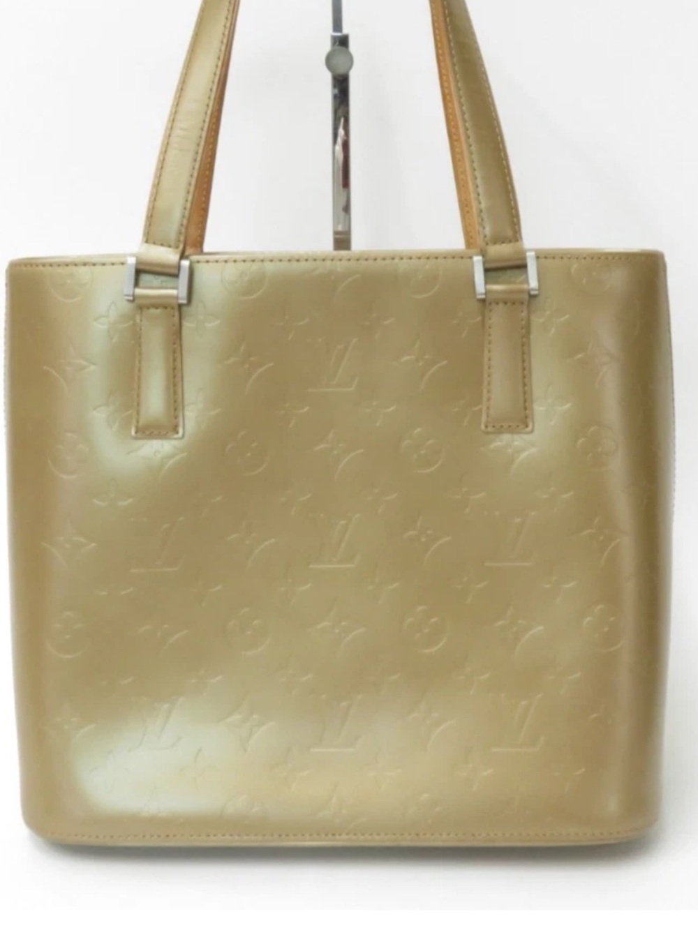 Louis Vuitton Mat Monogram Leather Tote Bag
